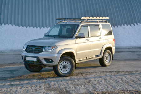 Багажник-корзина ШИРОКАЯ трехсекционная универсальная с основанием решетка (ППК) 2100х1300мм от магазина ФаркопРос